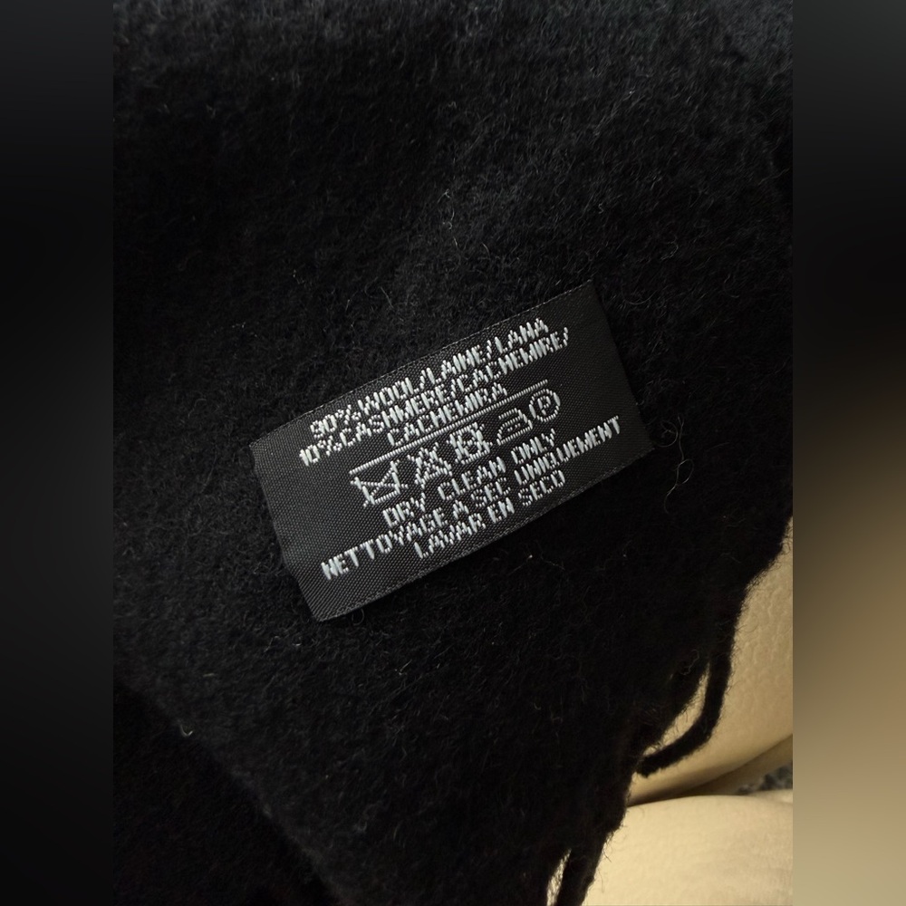YSL Black Scarf - Picture 5 of 6